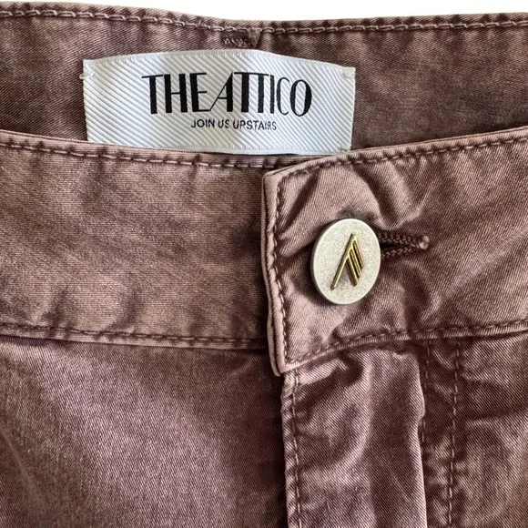 The Attico Mauve Cargo Pants - Picture 3 of 5